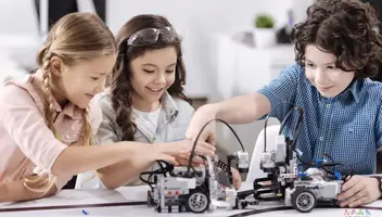 Съемка для детей 6-9 лет для сети школ робототехники