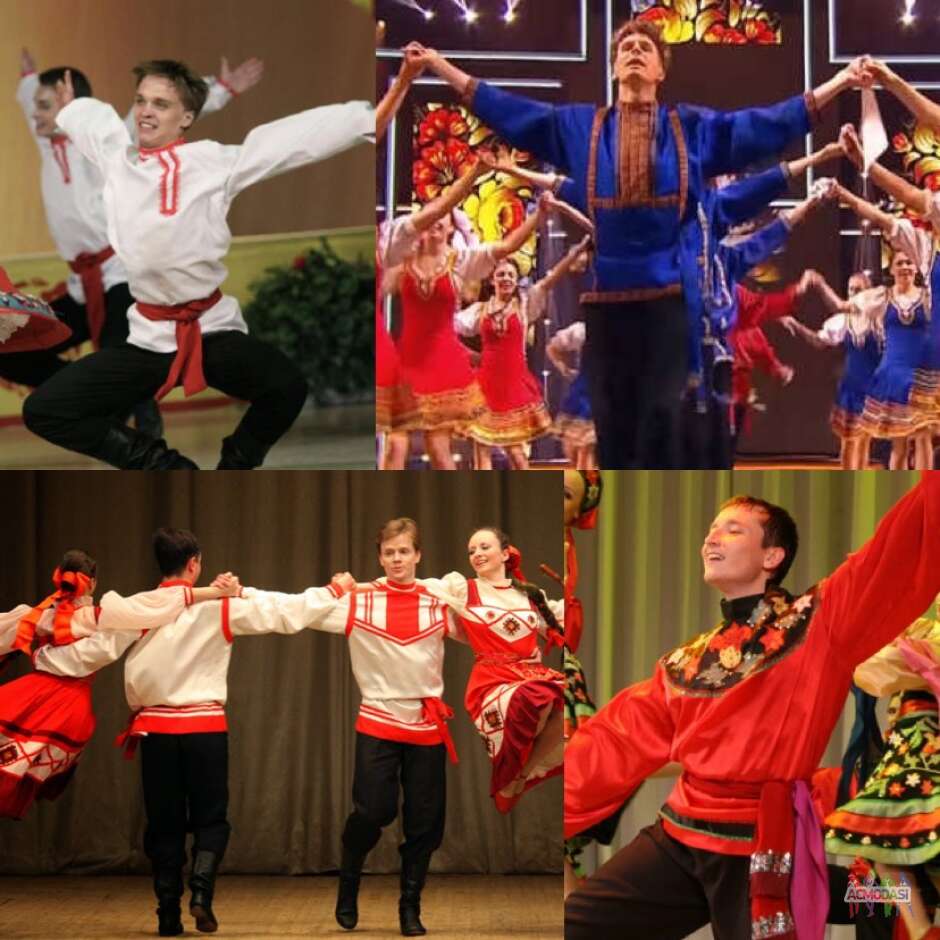 Те, кто профессионально занимается русскими народными танцами.