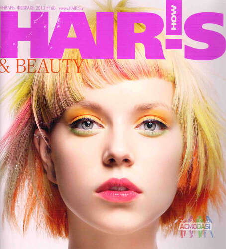 Модель на съемку для журнала Hair′s
