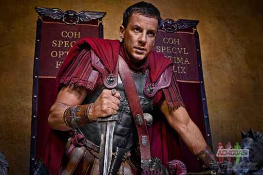 Мужская роль римского легионера в рекламном ролике медицинского препарата "Парацитолгин"