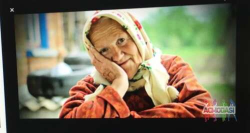 Бабушка для Рекламы сувенирной продукции тв-канала