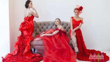Набор моделей на показ в рамках Московского международного фестиваля 14 августа